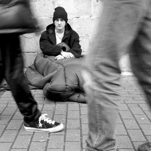 People on the street would love a simple cleaning job.  Helping the homeless isn't just donating a can of strained peas once a year.