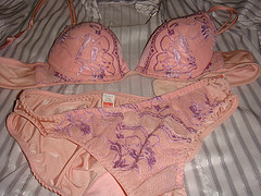 Pretty in Pink, the ultimate femminine Bra with matching Panties......All Photos courtesy Flickr.