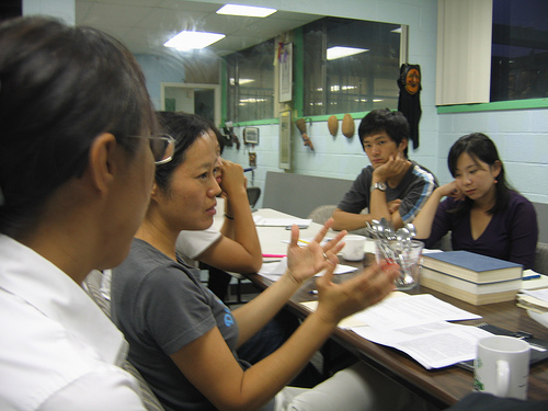 Group study can also be a good way to clear doubts.
