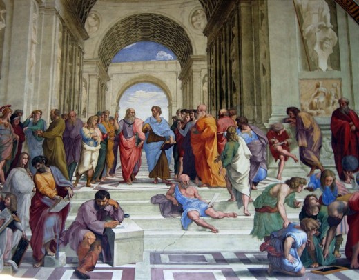 12027 - Vatican - Raphael Rooms - School of Athens by xiquinhosilva 