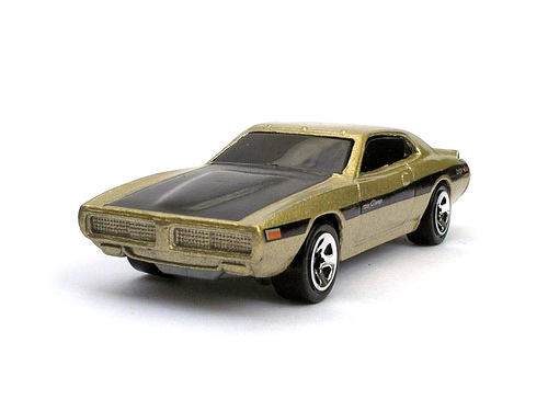 Hotwheels battery powered - 74' Dodge Charger.