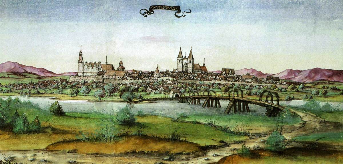 WITTENBERG GERMANY IN MARTIN LUTHER TIMES (1536)