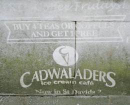 Reverse Graffiti Advertising