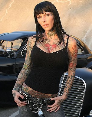 Tattoo web model Michelle McGee