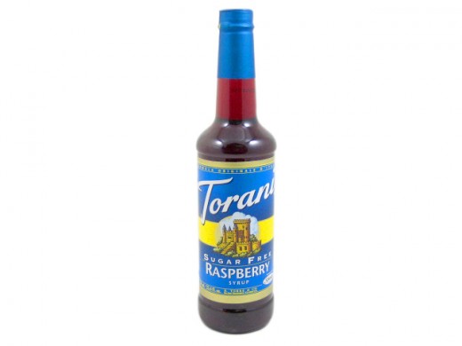 Torani sugar-free raspberry syrup.