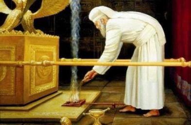 The High Priest in the Holy of Holies