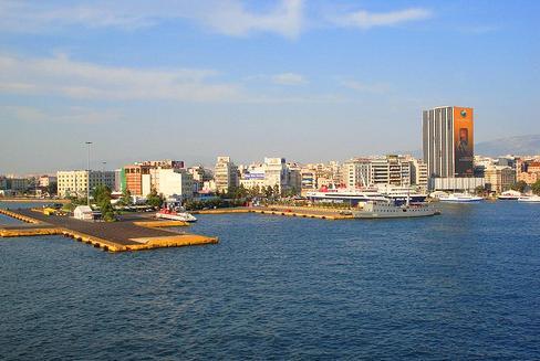 The port of Piraeus, Greece