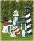 Model lighthouses make expensive and popular ornaments.