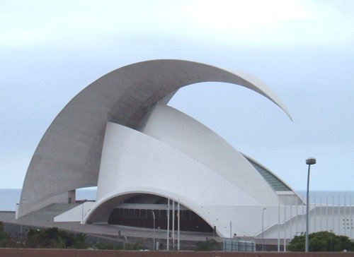 The Tenerife Auditorium in Santa Cruz
