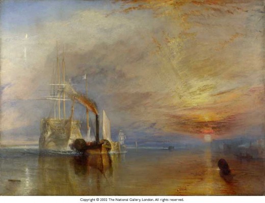 The Fighting Temeraire  National Gallery London.