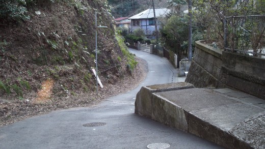 This was not the right street. But the people who live here are very nice indeed.