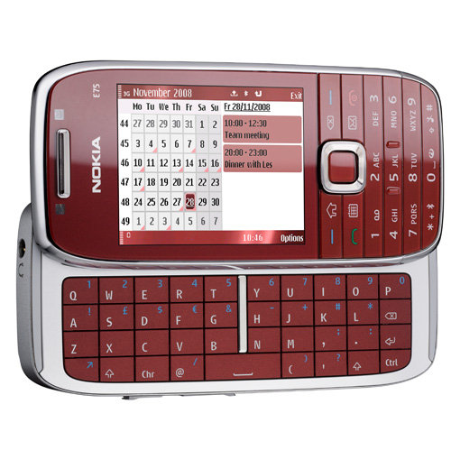 Nokia E75 packed with 3G technology for better media transmission and a lot of advanced features.