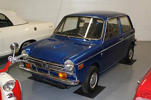 The same size as the 360, but with a sporty 600cc motor it went quite well and was still economical.