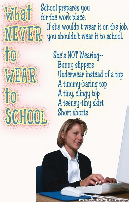Teacher resources stop classroom management problems, even what to wear to school