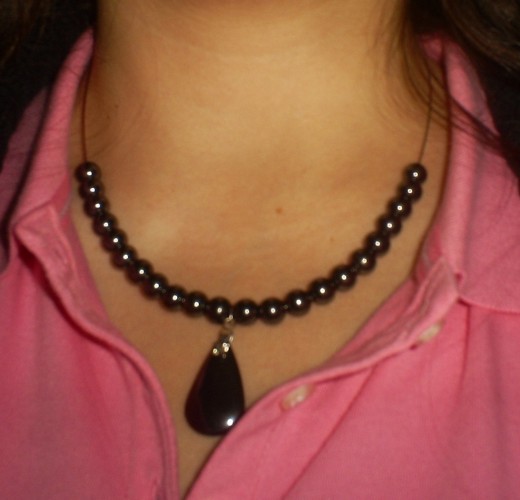 Save money by making your own necklaces.