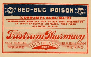from Vintage Poison Labels