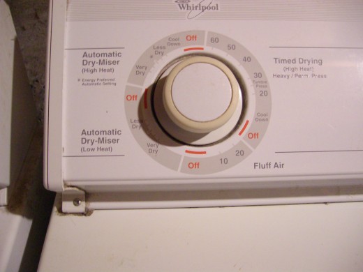 Timer control of Whirlpool Dryer