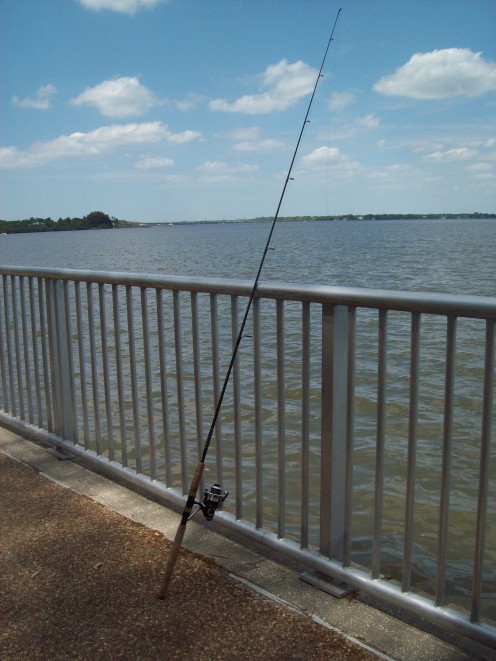 Fishing is one of the many activities available to visitors at Philippe Park. (Photo by cvanthul)