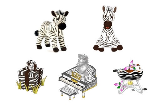 webkinz endangered cape mountain zebra