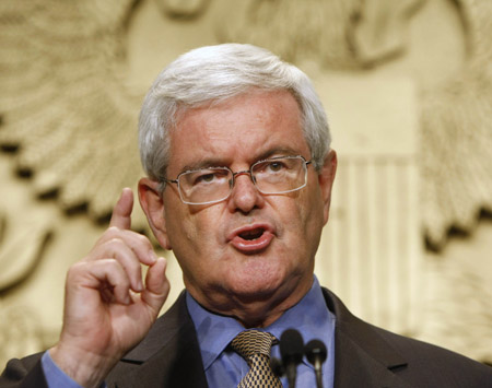 Newt Gingrich/Photo by: Gerald Herbert (from AP)
