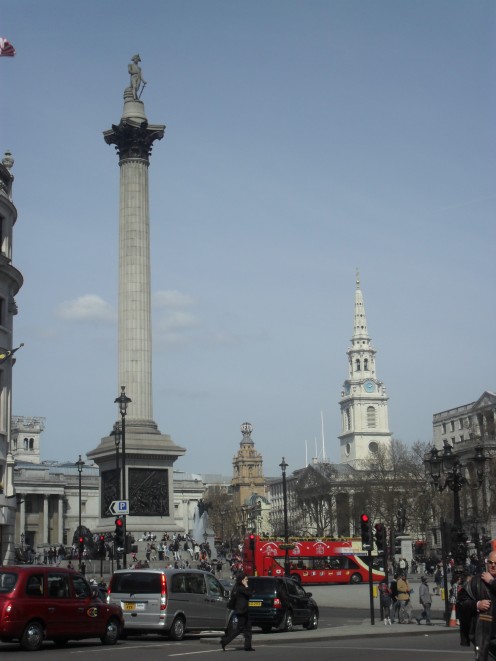 Nelson's column - Trafalgar Square