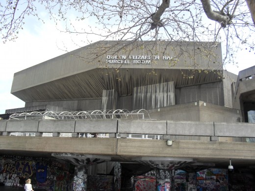 Queen Elizabeth Hall and Purcell Room - the Hayward Gallery is close by