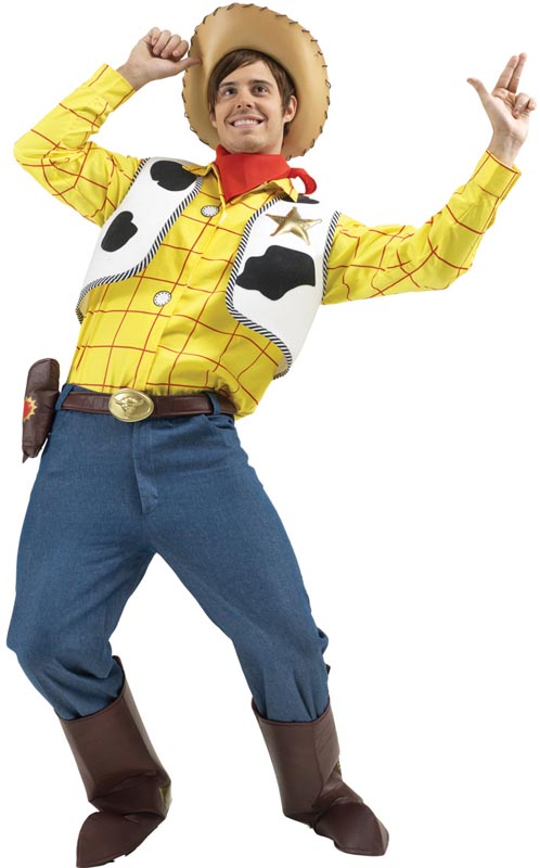 party city adult woody costume