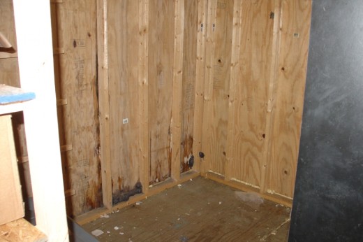 Start with an empty corner