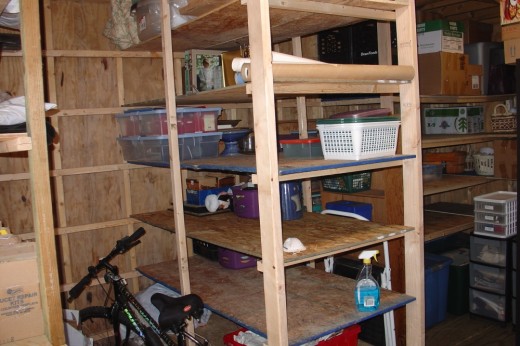 Shelves complete