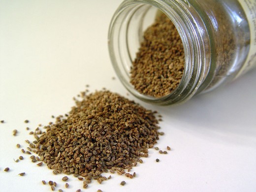 Celery seed (actually dried fruit)
