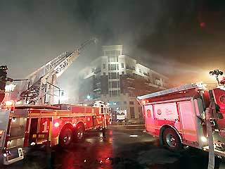 The #1 Ladder getting it done on the Canal Fire, IFD 2009