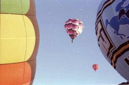 Hot air ballooning near Johannesburg. Photo Tony McGregor