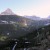 Distant Waterfalls Seen From Going-To-The-Sun Road