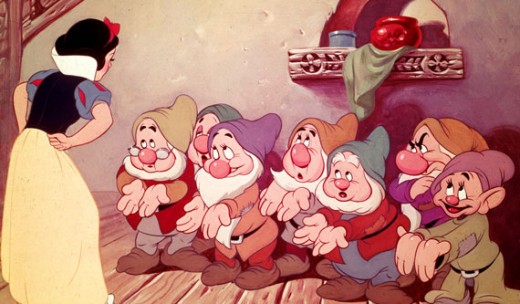 Question: How many fingers do cartoon dwarfs have?