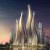 Group of buildings with new designs. Group of buildings with new designs.