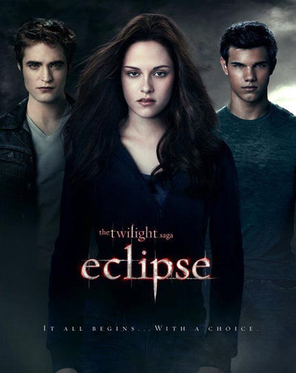 The official "Eclipse" movie poster.