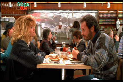 When Harry Met Sally-After Meg Ryan fakes an orgasm in a restaurant, the woman in the background (Director Rob Reiner's mother in real life) says to the waitress: "I'll have what she's having."