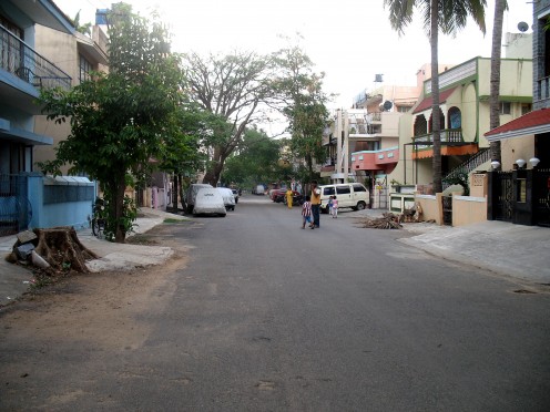 A View of the street to the Right side of Kanaka's Home