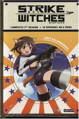 The English version of Strike Witches Dvd. 