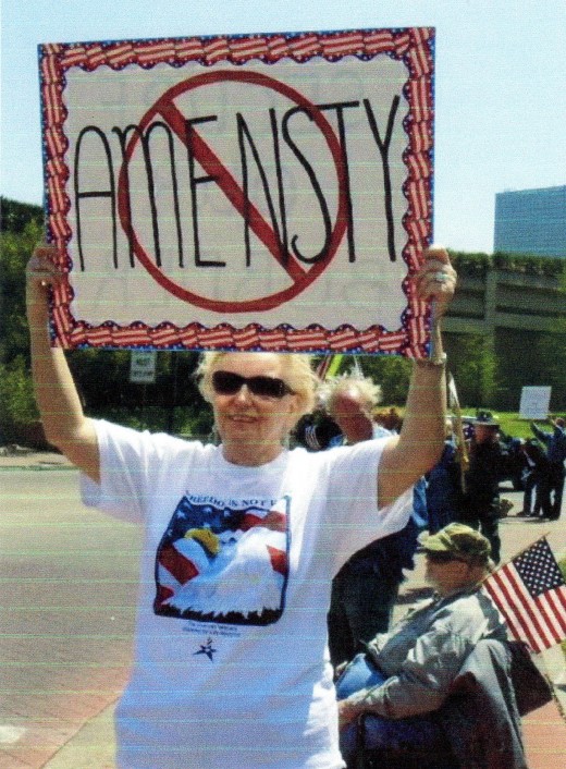 They're not asking for "amensty", darlin'. 