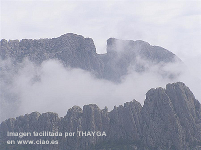 Puig Campana and the gap.