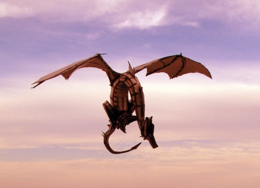 Wyvern - Dragon with two legs and wings