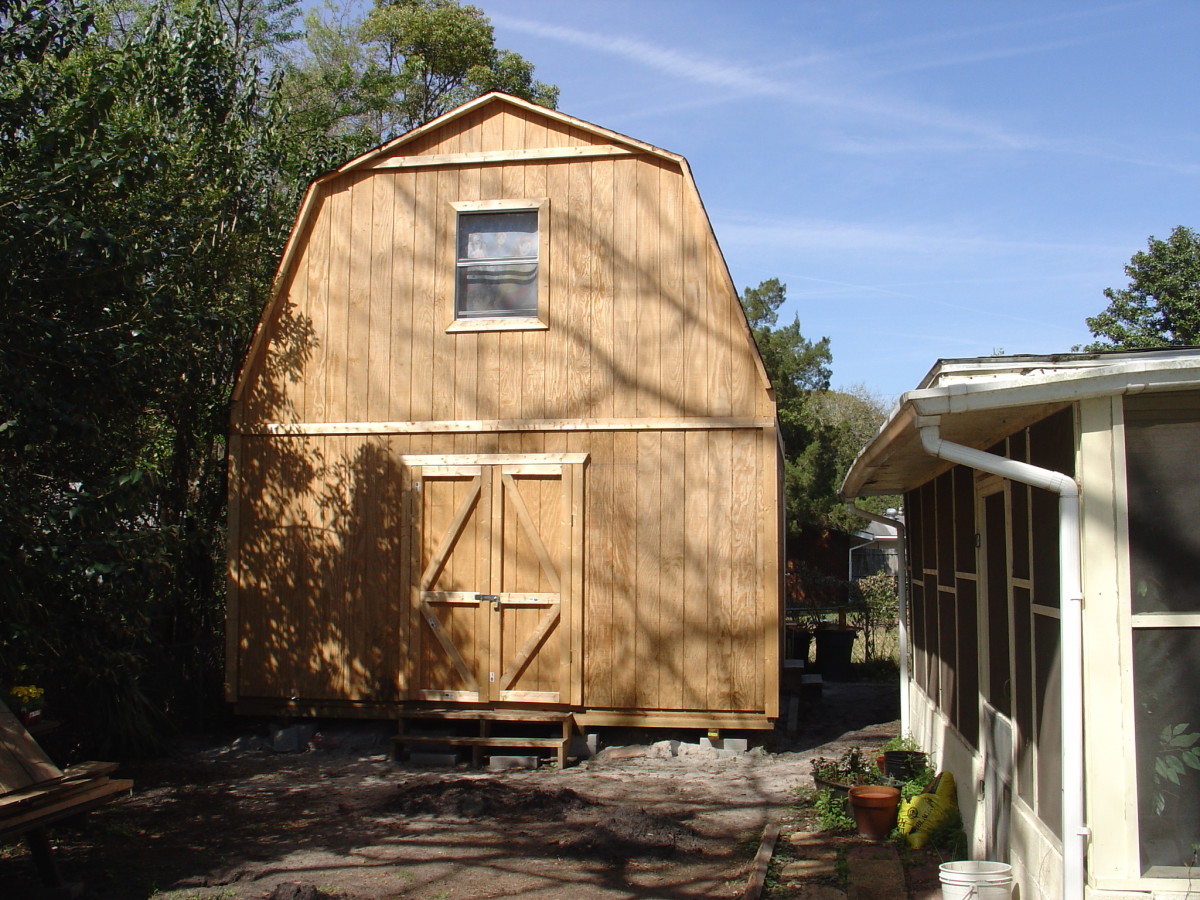 How To Build A Two Story Shed With A Lot Of Help Dengarden