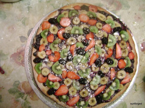 Dessert Pizza - Final Product