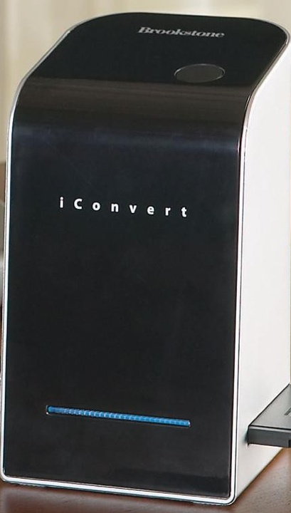 The BrookStone iConvert scanner