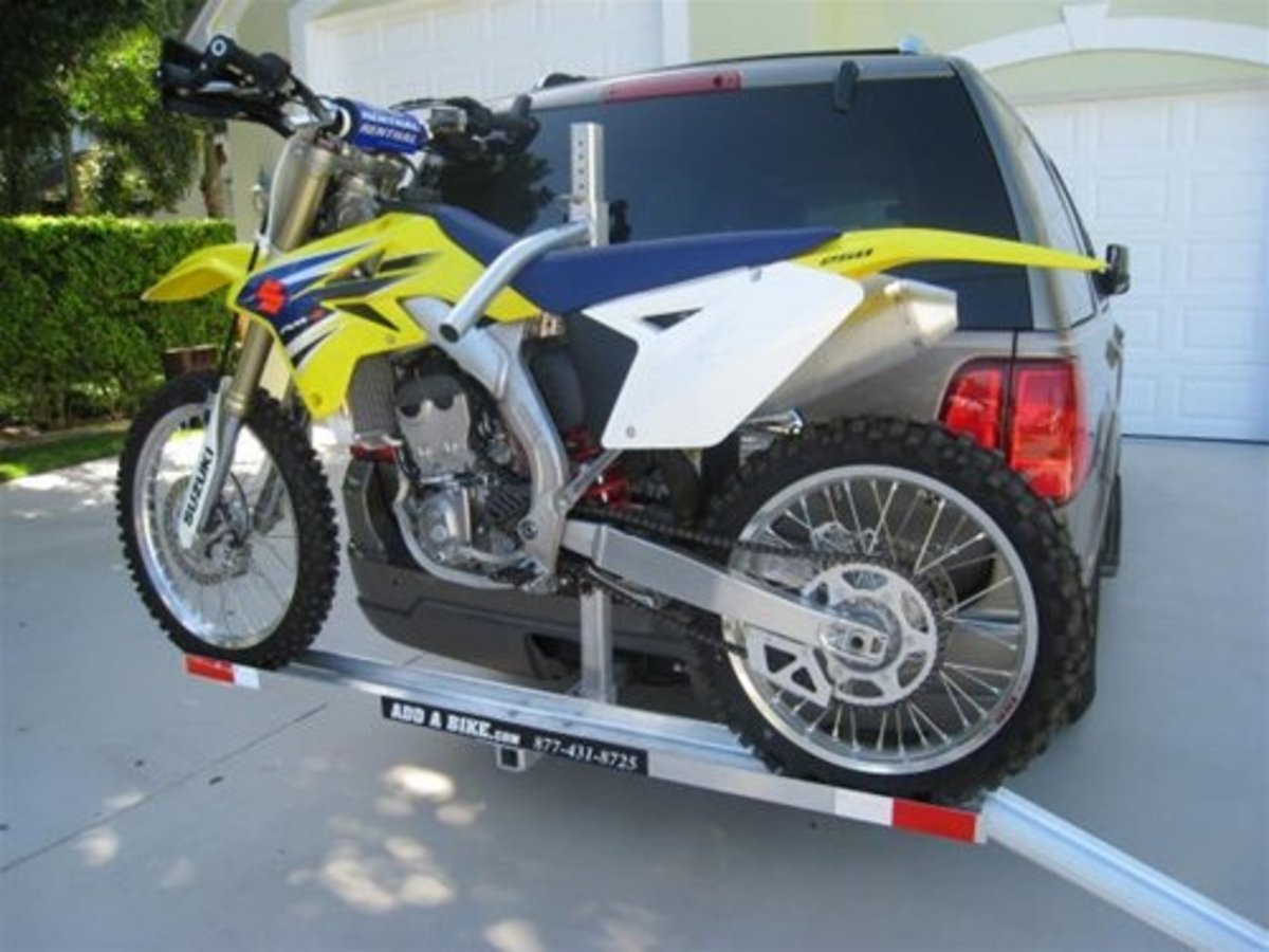 Trailer Hitch Motorcycle Carriers Offer Alternative To Towing Trailers Motorcycle Carrier For Back Of Travel Trailer