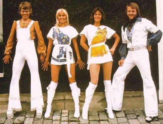 ABBA - "We might look odd but we certainly get noticed!"