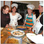 Hands-on culinary  experience to  feed your body,  mind and soul!