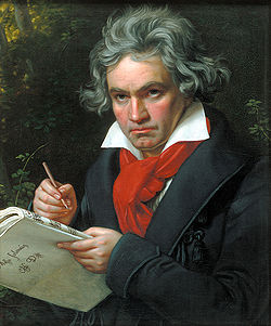 Ludwig Van Beethoven  courtesy of wikipedia