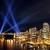 An installation of laser lights is seen in the town of Vancouver, Canada An installation of laser lights is seen in the town of Vancouver, Canada